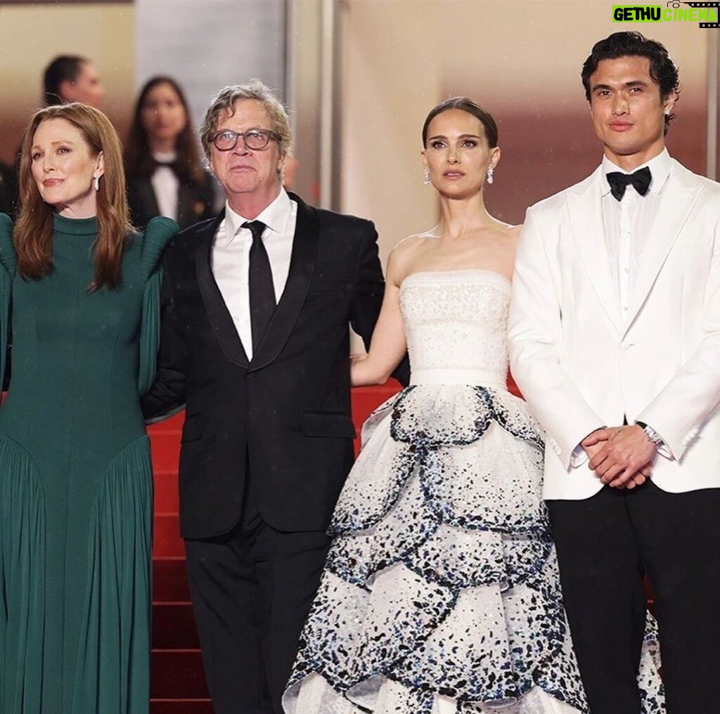 Charles Melton Instagram - Words can’t begin to describe what celebrating the premiere of #maydecember at @festivaldecannes felt like. I’m grateful & my heart is full.