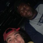 Charles Melton Instagram - behind the scenes on rush hour 4