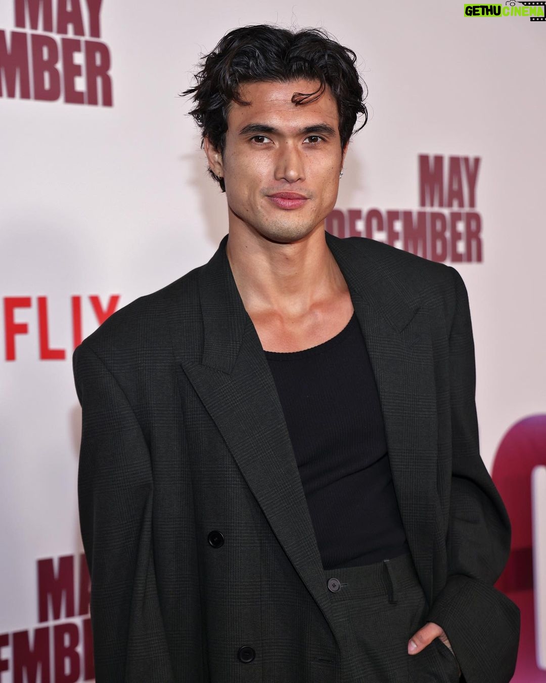 Charles Melton Instagram - incredible night celebrating the premiere of May December