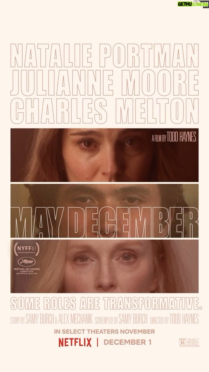 Charles Melton Instagram - In theaters November 17