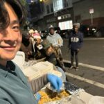 Charles Melton Instagram - @feedthestreets_la with my little brother @thebenchoi & Hassan