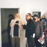 Charles Melton Instagram - Todd Haynes in front of and behind the camera 📸 @melton