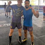 Charles Oliveira Instagram - Aquele treino com meu Professor @ali.reza_noei 👊🏼👊🏼