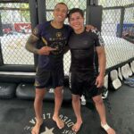 Charles Oliveira Instagram - Hoje tivemos o imenso prazer de treinar com @micagalvaojj e toda sua equipe, obrigado pelo treino e por essa divisão de conhecimento 💪👊 Chute Boxe - Diego Lima