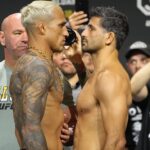 Charles Oliveira Instagram - Como eu gosto disso, sabe? Me sinto faminto, cheio de vontade de vencer. E é bem como meu pai fala: olha nos olhos dele e separa as crianças dos homem 👊🏽🙌🙏 I like it, you know? I feel hungry, full of the desire to succeed. And it's just like my father says: look him in the eyes and separate the men from the boys! Vancouver, British Columbia