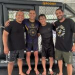 Charles Oliveira Instagram - Hoje tivemos o imenso prazer de treinar com @micagalvaojj e toda sua equipe, obrigado pelo treino e por essa divisão de conhecimento 💪👊 Chute Boxe - Diego Lima