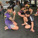 Charles Oliveira Instagram - Hoje tivemos o imenso prazer de treinar com @micagalvaojj e toda sua equipe, obrigado pelo treino e por essa divisão de conhecimento 💪👊 Chute Boxe - Diego Lima