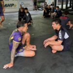 Charles Oliveira Instagram - Hoje tivemos o imenso prazer de treinar com @micagalvaojj e toda sua equipe, obrigado pelo treino e por essa divisão de conhecimento 💪👊 Chute Boxe - Diego Lima