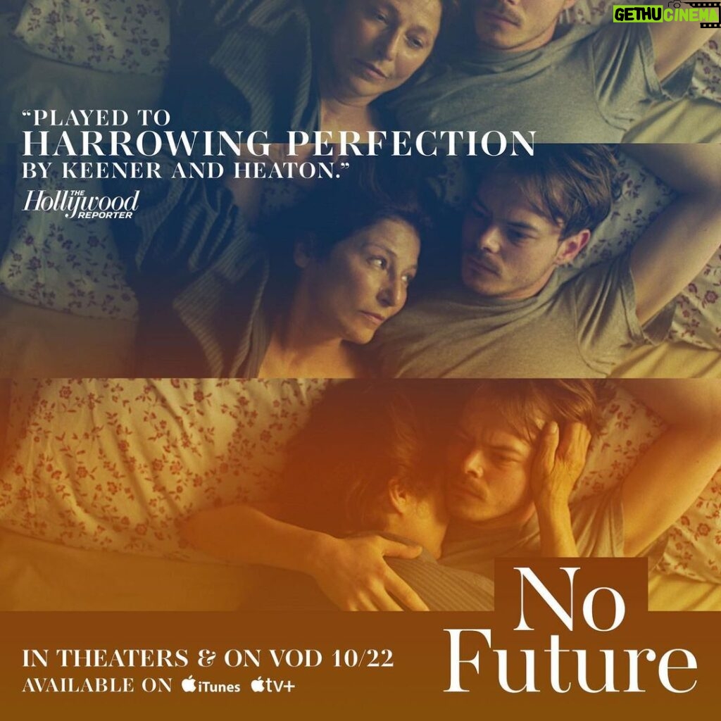 Charlie Heaton Instagram - I’m so honoured that I got the chance to be apart of this story, and had the opportunity to work with such kind loving people. I’m so proud of this film and it finally getting here, and what it meant to everyone involved. No Future - Available in theaters and on demand 10/22 @nofuturethefilm @sasmuzic My bae Stephen Smith 🥂leant his song ‘time after time’ for the title track to our movie.