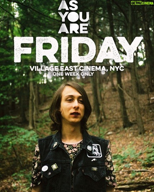 Charlie Heaton Instagram - In NY and getting ready to attend tomorrow's premiere of AS YOU ARE! So happy to finally see we have our first cinema release @villageeastcinema Screening for one week only. Would love for as many people to get out and watch this special movie which I hold very close to my heart! Much love x ticket link in bio x