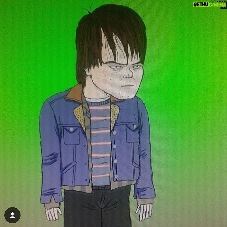Charlie Heaton Instagram - This is amazing!The person who made this is a genius. Reminds me of Beavis and butthead!
