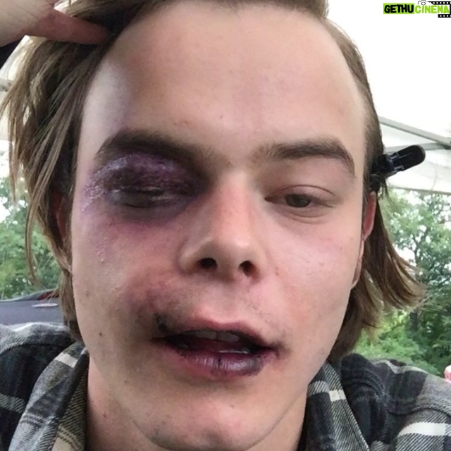 Charlie Heaton Instagram - He hit me and it felt like a kiss #asyouare