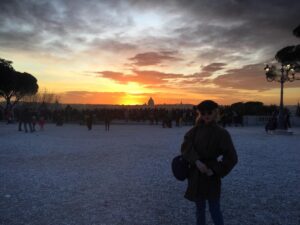 Charlie Heaton Instagram - Addio Roma