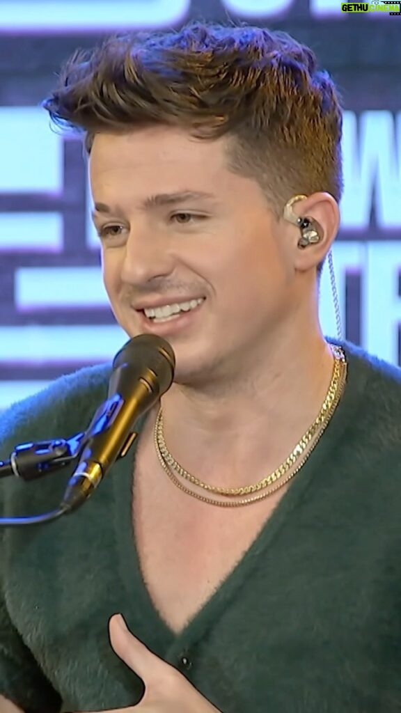 Charlie Puth Instagram - @charlieputh wrote Justin Bieber and Kid Laroi’s No. 1 hit song “Stay,” so why didn’t he record it himself? “I’m almost glad I don’t sing it, but maybe I’ll do a cover,” he tells Howard Stern during their first-ever interview.