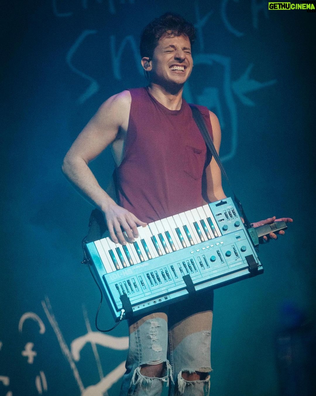 Charlie Puth Instagram - Greetings! I am very excited to announce that tickets to my tour are officially on sale. That’s right, you can now experience how I am on the internet, LIVE! I will sing new songs, I will sing old songs, and I will tell you what notes you clap and scream in. Being the band geek finally pays off! See you out there…