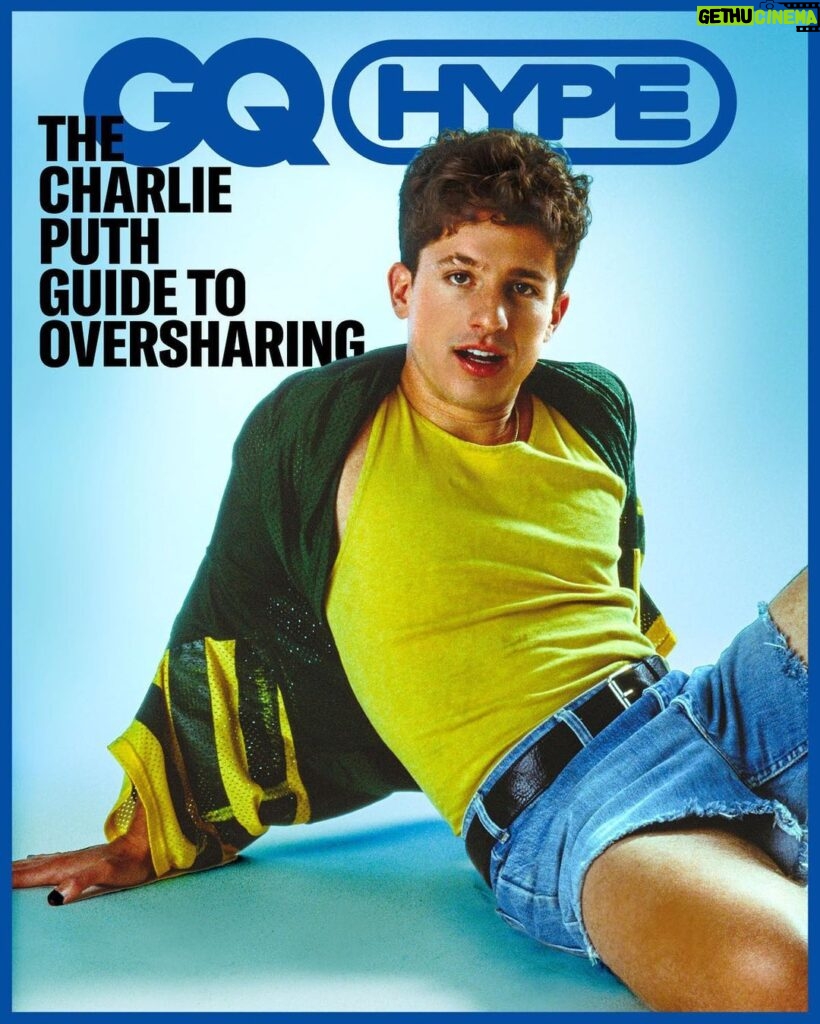 Charlie Puth Instagram - Thank you @gq !!