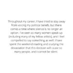 Charlie Puth Instagram – Friday began as an incredible day, as my new song debuted — it is a song I am enormously proud of, and I am deeply grateful to all the people around the world who have listened to it…I hope it has brought you some joy, as joy is a hard thing to come by these days. It often times feels like the world is falling apart, and we as young people, are confronted with crisis after crisis after crisis. And on Friday morning, another crisis arose after the Supreme Court overturned Roe v. Wade. 

Throughout my career, I have tried to stay away from voicing my political beliefs, but there comes a time where silence is no longer an option. I’ve seen so many women speak up (including many of my fellow artists), and I feel compelled to say something as well. I have spent the weekend reading and studying the devastation that this decision will cause so many people, and I cannot be silent. 

Regardless of anyone’s own personal or religious beliefs, I firmly believe that it is not the government’s role to tell any person what they can or cannot do with their own body – it should continue to be their choice. I know that my words might be welcomed by some and hated by others, but I make music from my heart, so I must speak what’s on my heart. 

Please consider donating to the National Network of Abortion Funds, which supports over 80 organizations: abortionfunds.org