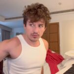 Charlie Puth Instagram - Beats in the hotel room on an off day