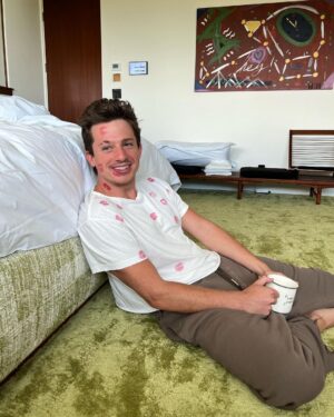 Charlie Puth Instagram - The person who did this is who Lipstick is about.