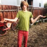 Charlie Shotwell Instagram - Zoinks! I accidentally dressed like Shaggy today for school. #scoobydoo.