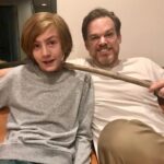 Charlie Shotwell Instagram - The man. The myth. The legend. My new dad Dexter. #michaelchall