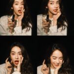 Charlize Lamb Instagram - 聖誕節是我每年最期待的日子，喜歡溫溫暖暖的氣息🎄✨ 期待與家人和朋友們一起在家來一場派對🥂✨ 素色服裝搭上《迪奧藍星唇膏金燦手拿包》，優雅時尚，還可當成隨身小包。 我的聖誕節look則是使用迪奧杜樂麗花園限量版—— 點點星光的指甲油#900、閃耀輕盈舒適的唇露#620、暖陽與神秘氣息的眼影組合#543和#043，以及呈現活力朝氣的溫柔氣色的腮紅#211，一起來感受聖誕節美好的魔力☃️💖 @Dior @DiorBeauty #DiorBeauty #DreamInDior #DiorHoliday