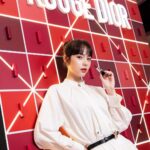 Charlize Lamb Instagram - I feel rouge in my Dior💋 @DiorBeauty @Dior #DiorBeauty #RougeDior #迪奧藍星唇膏 #720 #100