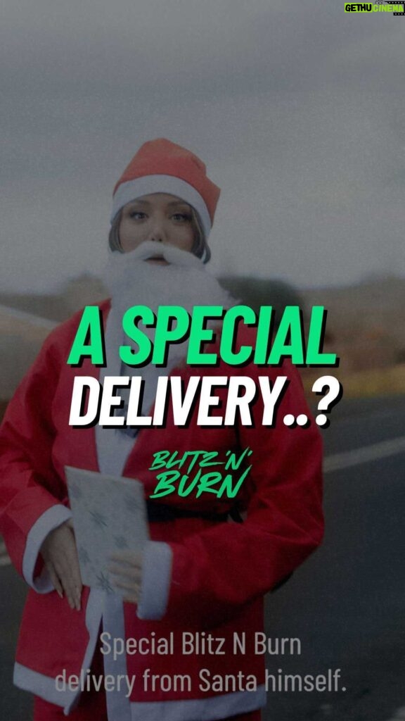 Charlotte Crosby Instagram - 🎅🌟 Santa Charlotte’s on a mission, delivering more than holiday cheer this Christmas! 🚀🎁 Unwrap the mystery as we bring you a special delivery that’s set to transform your fitness journey. Stay tuned for the big reveal on Boxing Day! 🎄💪 #SantaCharlotte #SpecialDelivery #BlitzNBurnMagic