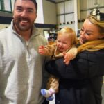 Charlotte Crosby Instagram - ☁️ This year so far - 2024 is year of dreamyness ☁️ Loling at alba still not so keen on uncle @jamesgshore ❤️ she loves you really James! @leah.lb_ 😂😂