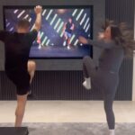 Charlotte Crosby Instagram - Day 24 - #63DayBlitz. It’s time to get your shit together no excuses come join us @blitznburn 💚 forced @thejamiecorbett into yesterdays blitzing 😂