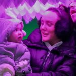 Charlotte Crosby Instagram - What an amazing little afternoon ❤️ at #Nightfall23 @stellar.projects thankyou @theculturevulturene for having us down ALBA LOVED THE LIGHTS 🥲