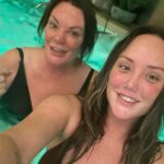 Charlotte Crosby Instagram - Happy birthday to my most beautiful, funny and kind hearted mama ❤️ my idol and my heart and soul. Words cannot describe how much I love you mam. I cherish every moment I spend with you! I love making memories together ❤️ and I cannot wait to make more and more the count down is now on for our very sunny Christmas! 🎅🏼 ☀️ love you so much mam happy birthday to you! Took my mam to a spa day and we ate our egg mayo sandwiches, drank champagne and bobbed around in the hot pools chatting the night away under the stars a perfect little trip for the most special mama ❤️ @letitia.crosby Grantley Hall