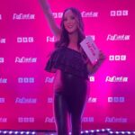 Charlotte Crosby Instagram - Today was 😍🤩 thoroughly enjoyed being part of the social team for @bbcthree @dragraceukbbc ❤️ THE FIRST EP IS INSANE 👏🏼👏🏼👏🏼👏🏼 I mentioned in my stories these pants are brand new from @inthestyle and believe me when I say they are HANDS DOWN THE BEST leather look legging!! so sculpting and SO COMPLIMENTING 😍 linked on stories 😘 ad