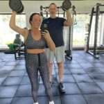 Charlotte Crosby Instagram - Me and my dad ❤️💪🏼👊🏼 The giant hero of the family ❤️ Love making memories with him on holiday ❤️✨