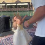 Charlotte Crosby Instagram - What a day ❤️👨‍👩‍👧 @familybrunchdubai always stop by one of @djchriswright family brunches here in Dubai! They are slowly becoming my most favourite day out in Dubai! BRILLIANT for kids and adults! ❤️💕 followed by a spectacular air show from the balcony! What a view and now I’m gunna get this makeup off my fave and have a lovely long soak in the bath now albas tucked up in bed 💕 Burj Al Arab