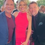 Charlotte Hawkins Instagram - Love these two… 🥰 @benshephardofficial @tvsrichardarnold @gmb @officialntas #nationaltvawards #ntas #gmb