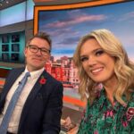 Charlotte Hawkins Instagram - Thursday on @gmb! Lovely to be back, a busy morning with @benshephardofficial. We packed in all sorts from the latest on the weather bomb ⛈️ the threat from AI with government minister Michelle Donelan, chatted to Ross Kemp about the launch of the Poppy Appeal, Jason Manford about his big New Year’s Eve show on @itv, plus our debate brought Christmas to the studio as we discussed whether we need to embrace it early this year! 🎅🏼 Back tomorrow, see you from 6am… 📸 @kenmckayphoto #gmb #goodmorningbritain