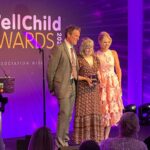 Charlotte Hawkins Instagram - Such a special evening tonight at the @wellchild awards! Brilliant to be able to celebrate these extraordinary young people who’ve been through so much in their lives, & faced it with such bravery, plus the remarkable people who look after them. Lovely to meet winners Poppy & Hayley, plus some of the @wellchild nurses who are doing such a fantastic job. I was honoured to hand out the award for Outstanding Professional along with @jamescracknell to the Nell Cockell, such a worthy winner 👏👏👏 Plus the chance to catch up with friends @edchamberlin @rosiejnixon @natalierushdie @katesilverton. And moving words from special guest & @wellchild Patron the Duke of Sussex on how his Grandmother would be looking down on us all.. #wellchild #wellchildawards First pic @gettyimages. Dress @annelouiseboutique Jewellery @latelitajewellery Hair @samkerr_hair Make-up by me!