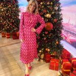 Charlotte Hawkins Instagram - @GMB today.. it’s beginning to look a lot like Christmas!🎄Dress @oliverbonas Make-up @kkelsing1 Hair @karistaylor.hair Styling @debbiedresses @thriftystitcher #gmb #goodmorningbritain #christmas
