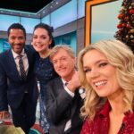 Charlotte Hawkins Instagram - Some Christmas sparkle with @lauratobinweather to wrap up the week for me on @gmb! Today we were joined by the lovely @thetonyhadley telling us all about his new tour & album. The team studio selfie with @richardmadeleyofficial @seanfletchertv @lauratobinweather… & big thank you to @richardmadeleyofficial for my lovely Christmas present of our studio selfie from Monday immortalised on a mug! Happy Christmas everyone xx 🎅🏼❤️ #gmb #goodmorningbritain