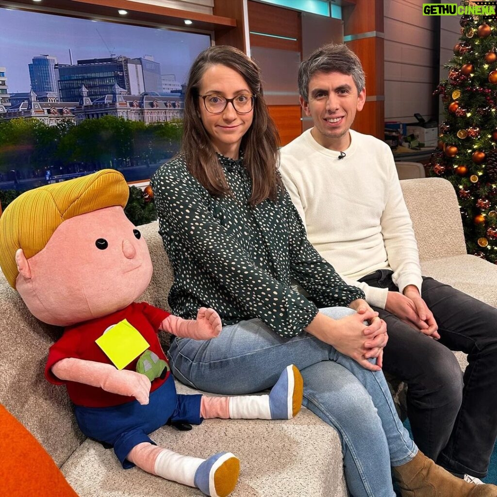Charlotte Hawkins Instagram - Tuesday on @gmb & an emotional show today - we had the son of holocaust hero Sir Nicholas Winton who rescued 669 children from the Nazis, & one of them was John Fieldsend who also joined us in the studio. 3 year-old Ralph Tathum’s parents are looking for a Christmas miracle as they need to raise £1million for his life-saving treatment in the US (if you can help the link is https://www.gofundme.com/f/ralphs-campaignlifesaving-transplant-for-cancer). @beargrylls joined us to talk about his tour & app, survival, resilience & mental health, plus @iamharrietrose shared the moment she passed a note of kindness to a complete stranger, & the difference it made to his life! Back tomorrow from 6am with @richardmadeleyofficial for my last show before Christmas.. see you then! #gmb #goodmorningbritain