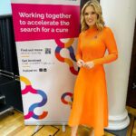 Charlotte Hawkins Instagram - I so hope this will be the huge step forward needed to help find a cure for Motor Neurone Disease. Special to be at the launch of the new UKMND Research Institute, bringing together MND labs, clinical centres & researchers. It feels like we’re on the cusp of something life-changing here 🙏 #mnd #motorneuronedisease #findacure