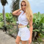 Charlotte Kirk Instagram - I can’t wait for the summer! This was taken on set behind the scenes of Duchess last summer👸 . . . . . . #behindthescenes #filming #actress #actresslife #actresslifestyle #charlottekirk #duchess #success #actresslife #followforfollowback #follow4followback #instagram #instagood #travel #actionmovies #blonde #blindehair #summervibs #summervibes #love #awardwinning #awardwinnningactors #classic