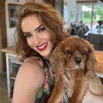 Charlotte Kirk Instagram - Me and my fur baby 🐶 . . . . . . . . . #puppy #puppylove #kingcharlescavalier #charlottekirk #love #success #motivation #doglover #animal #animallovers #followforfollowback #follow4followback #instagram #instagood #london #summervibes #doggylove #doggycare #photooftheday #loveyourself