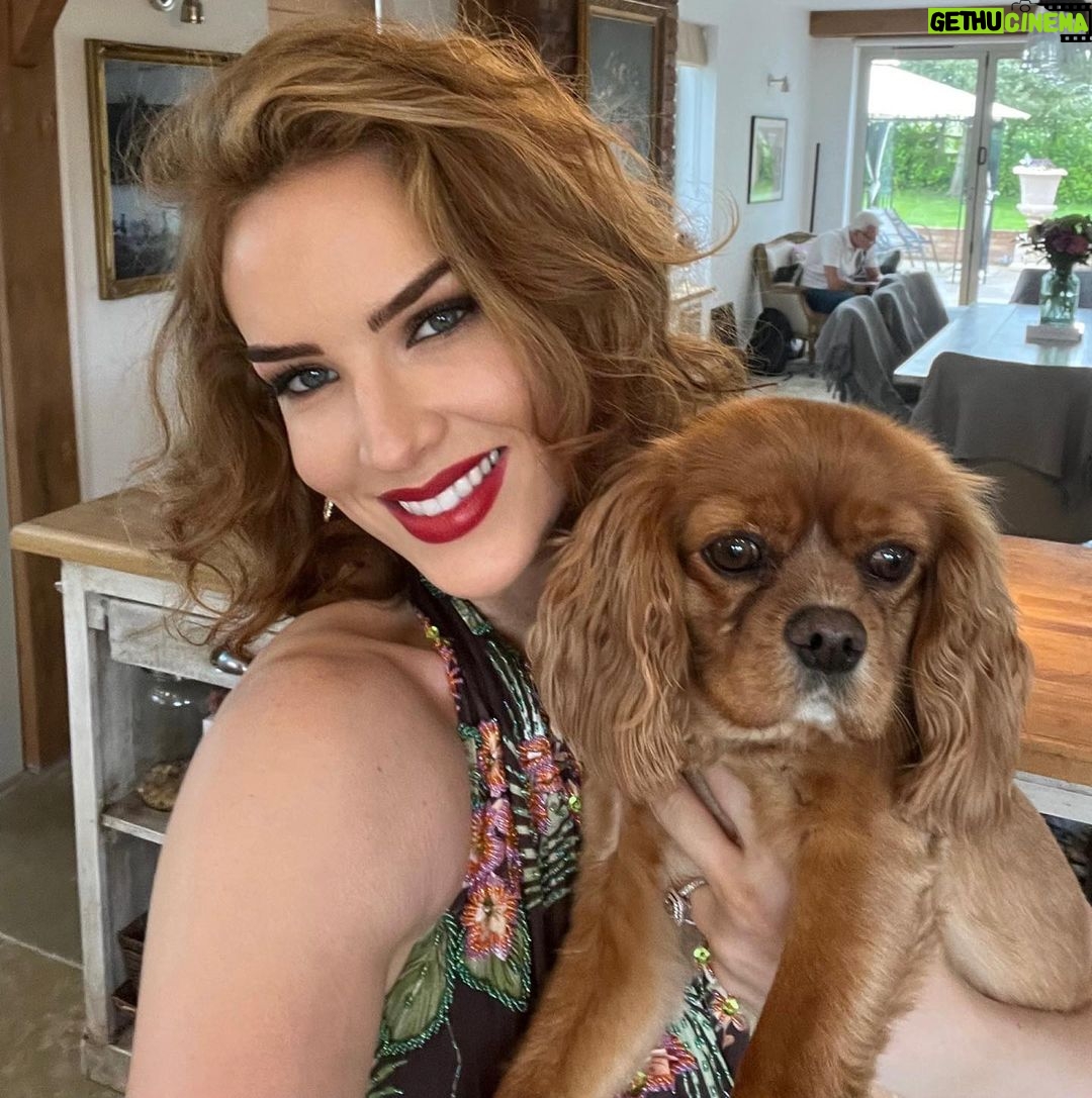 Charlotte Kirk Instagram - Me and my fur baby ๐ถ . . . . . . . . . #puppy #puppylove #kingcharlescavalier #charlottekirk #love #success #motivation #doglover #animal #animallovers #followforfollowback #follow4followback #instagram #instagood #london #summervibes #doggylove #doggycare #photooftheday #loveyourself