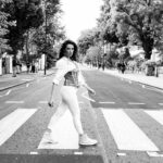 Charlotte Kirk Instagram - One of the most iconic places in london 💥🎥💫🌍 . . . . . . . . #abbeyroad #abbeyroadstudios #thebeatles #london #londonlife #charlottekirk #charlottekirkofficial #actress #actresslife #photooftheday #blackandwhite #instagood #followforfollowback #followers #following #love #style #fashion #fashionstyle #music #musiclovers #travel #travelphotography #britishgirl #iconic #landmark @bastekczernek Abbey Road Studios