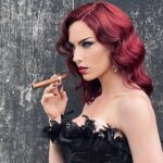 Charlotte Kirk Instagram - I would absolutely love to go back in time! If you could when in time would you go back? . . . . . . . #burlesque #charlottekirk #charlottekirkofficial #jessicarabbit #followforfollowback #follow4followback #redhead #redhair #britishrose #london #cigar #style #fashion #fashionstyle #glamour #glamourphotography #artist #actress #behindthescenes #beauty #ladynoir #filmnoir #filmphotography #love London, United Kingdom
