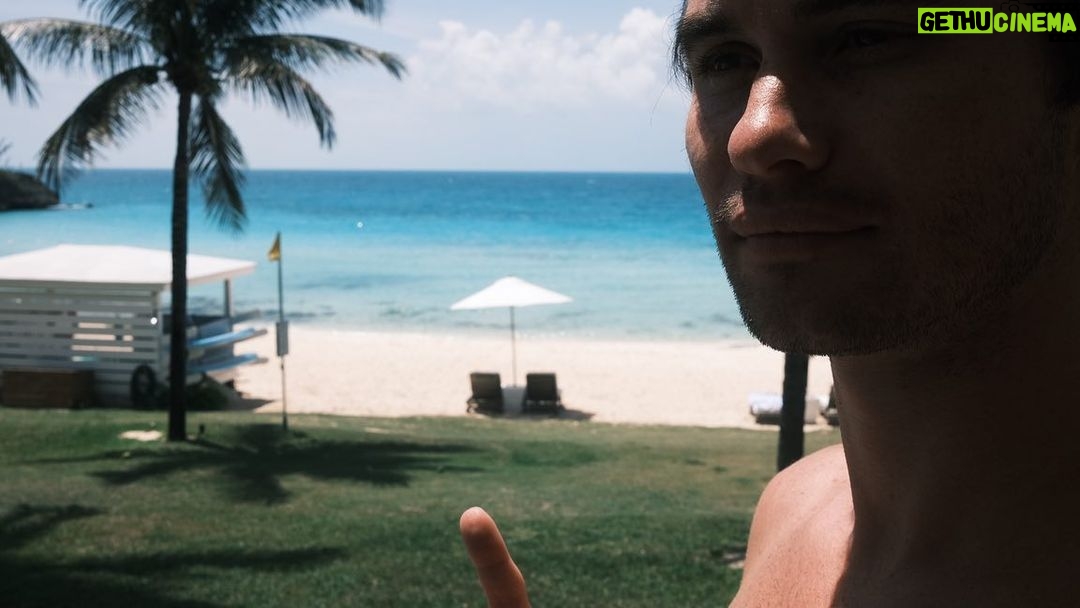 Chase Stokes Instagram - We had a lil trip to the Bahamas. @jonathandavissofficial on the glass 📸 Eleuthra, Bahamas
