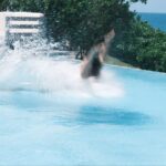Chase Stokes Instagram - We had a lil trip to the Bahamas. @jonathandavissofficial on the glass 📸 Eleuthra, Bahamas