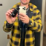 Chase Stokes Instagram – always got me some #armanicode while I’m on the road @armanibeauty also swipe for a surprise maybe idk
